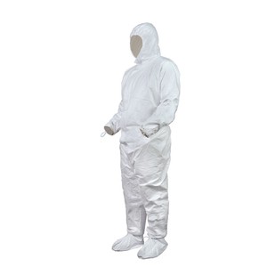 2024 White Disposable Cleanroom Packed Anti Static Clothes for Use in ISO 5 Cleanrooms and Laboratory Environments