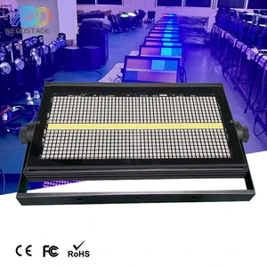 Wedostage DMX Stage Light Atomic 200W 8+8 Segment RGB Pixel LED Strobe Light DMX512 LED Stage Linear Dimmer Lights for Events
