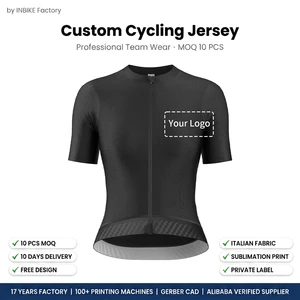 Custom Ropa Ciclismo Short Sleeve Factory Direct 10 Days Delivery Sublimation Print OEM Supplier MOQ 10