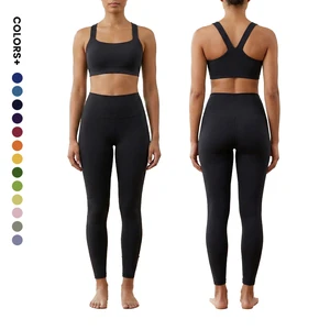 Custom OEM Cross Back Sports Bra – Medium Support 220g Nylon Spandex for Activewear Brands