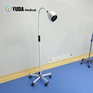 LED Cold Light Electric Adjustable CE Certified Obstetrics Gynecology Medical Exam Lamps 50,000 Lux Illumination 4500-5500K