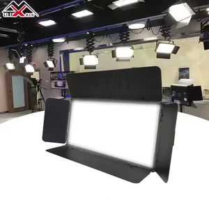 Professional 200W LED Studio Spotlight Warm White High CRI Ra95 DMX512 IP33 Rated 1000 Lumens Iron Construction for Film Staging