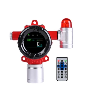 Industrial Fixed H2S Hydrogen Sulfide Gas Detector Explosion Proof Monitor For Sewage Treatment Plant Mine