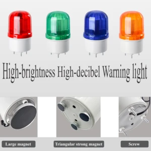 Factory Direct Supply of Industrial Equipment Indicator Lights with Built-in Buzzers for Strong Warning