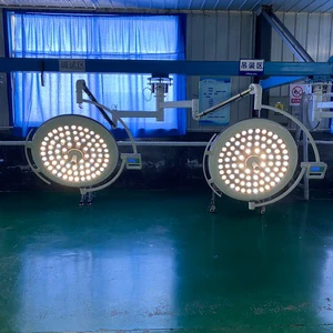 The LED Lighting Fixtures in the Operating Room Allow for Adjustable Brightness and Color Temperature.