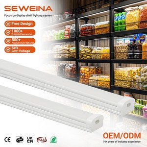 3-Year Warranty DC12V 24V Closet Wardrobe Supermarket Shelf LED Magnetic Sticker Cabinet Lamp