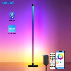 Disc Floor Light Modern Living Room LED Smart Wireless Atmosphere Floor Lamp OEM Bedroom Corner Multicolor Music Floor Lamp