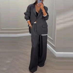 Hot-selling Autumn-winter New Style Elegant Long-sleeved Casual Suit Set