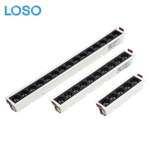 New Product Commercial Grade Hotel Home Store Recessed LED Linear Grille Light
