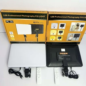 Film Shooting Display Camera Video Portable LED Light 2700K-7000K Dimmable 110v 220v 50w Panel Lamp Photographic Lighting