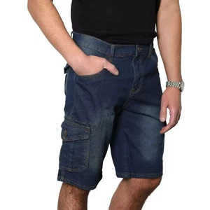 Summer Men's Breathable High Waist Denim Jean Shorts 100% Cotton Customizable Outerwear
