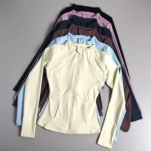Women's Plus Size Running Athletic Sports T-Shirts Tops Long Sleeve Breathable Seamless Yoga Golf Spandex/nylon Skinny Fit