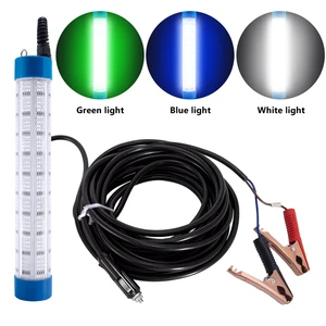 Led Fishing Light Squid 300W LED IP68 Farmed Salmon with Catching Salmon Large Fish Green Light Fishing