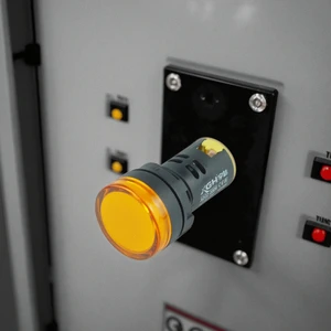YUDA 22mm AD16-22DS Series Industrial Led Indicator Light Plastic Body IP65 Rated 6-440V Color Display Indicator Lights