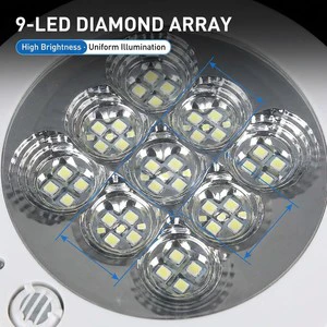 Round PIR Motion Sensor LED Ceiling Light IP54 3CCT Adjustable Delay Time AC85-265V Corridor Stair Lamp
