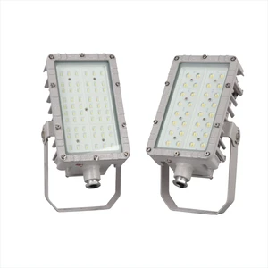 High Brightness Energy-Saving LED Explosion-Proof Light IP66 AC85-265V Waterproof Corrosion Resistant Aluminum Alloy 5-Year