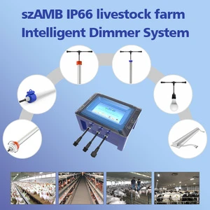 Controller Poultry Lighting Dimming Controller Poultry Farm Dimmer Sunrise and Sunset Dimmer