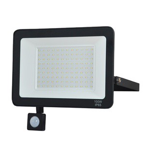50W 4500lm LED Pir Security Light Motion Sensor Light Outdoor, Waterproof Wall Mount Floodlight 50 Watt