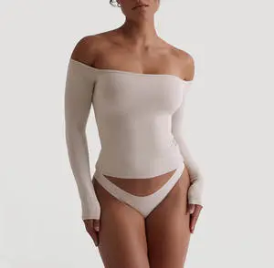 High Quality Breathable Womens Long Sleeve Yoga Workout Tops Quick Drying Tight Fitness Clothing Slim Fit Yoga Shirts