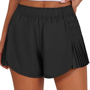 Plus Size Women's Shorts Mid Waist Sport Boxer Shorts For Women Slim Fit Stretchy Short Summer Female Ladies Running Exercise