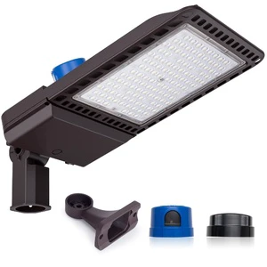 High Quality Aluminum 130LM/W DLC ETL Listed 70W-300W LED Street Light 100W LED Shoebox Lights Outdoor Packing Lot Road Garden
