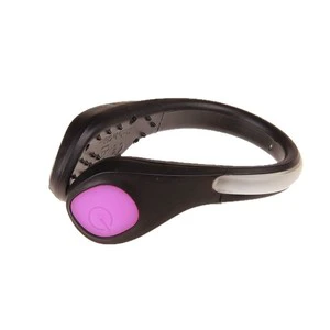 Safety Clip Outdoor Sports Night Running Equipment USB Charging Color Changing RGB Strobe and Steady Flash Mode Shoe Clip Light