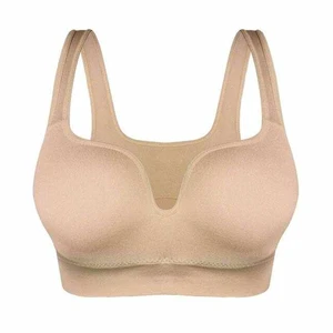High Support Sports Bra Wire Free Workout Running Training Activewear Women's Comfortable Sports Bra Breathable Stretch Gym Fit