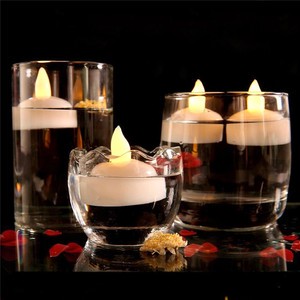 Creative SPA Shower Decoration Water Accessories Led Floating Electronic Candle Atmosphere Light