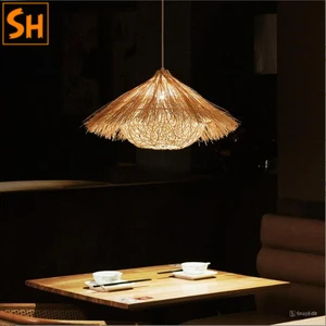 decorative bamboo and rattan lamps