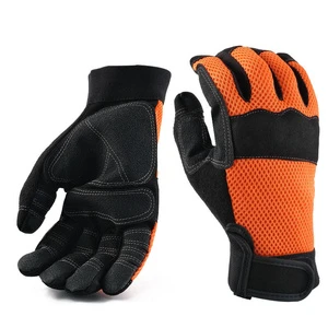 Industrial Safety Rubber Safety Work Gloves for Construction Heavy Duty Working Hand Protective Gear