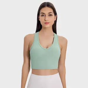Custom Manufacturer Womens Sexy Short Sleeve V-neck Ribbed Knitted Tank Crop Tops Bamboo Cotton Blend Eco-Friendly Breathable