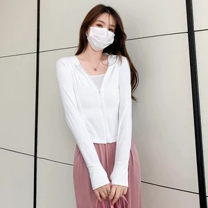 New Arrival Riding UV Protection Jacket Lightweight Cooling Hooded Sun protection Clothing Women's Sun-protective Clothing