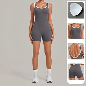 Sports Jumpsuit For Women Yoga Top Training Sports Shorts Bodysuit Jumpsuit Women