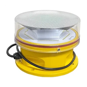 Tower Lumen Mining RGB Beacon Airport Landing Bridge Aircraft Airplane Runway Path Solar Aviation Obstruction Light IP65 LED