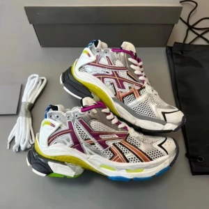Designer Retro Thick-Soled Sneakers New Track LED Running Shoes Men's Women's Luxury Breathable Mesh Upper Plush Spring/Autumn