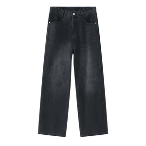 Quality Assurance Pantalon Homme Jean Durable Men's Casual Jeans Wholesale Men Black Straight Jeans