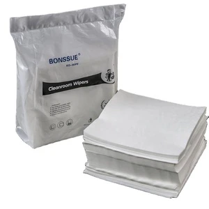 Polyester Wiping Cloth for Electronic Industry Cleanroom Wipes Dust Free Medical Cleaning Cloth