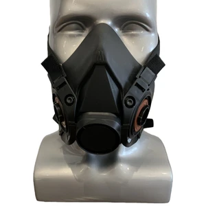 Factory Price OEM Half Face Mask Hot Sale Reusable Anti-Gas Dust Respirator Rubber Face Mask