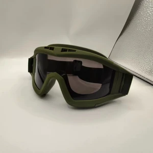 FENGBO Brand Professional Anti-impact Goggle with Clear Lens 99.9% UV Blocking Excellent Visibility Personal Defense Equipment