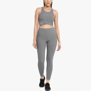Yoga Set Durable Stretch Outfit for Warm-Up Sessions and Gentle Movement Lightweight Yoga Clothing Plus Size 2-Piece