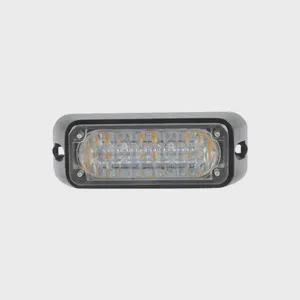 Amber Blue Red Green White Flashing Strobe Warning Light Head Led Surface Mount Grille Lights With Ece R65 R10