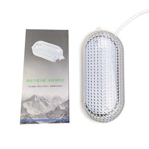 8W IP65 Waterproof PC Material Cold Storage LED Light for Home Kitchen with 6000K Daylight Alert Industrial Design