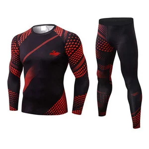 Comfortable Base Layer Set For Daily Exercise And Training High Performance Base Layer Set With Lightweight Construction