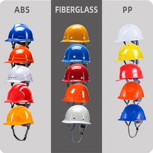 Factory Direct Cheap OEM Hard Hat Industrial Construction Safety Helmet for Workers Head Protection Lightweight Hard Hat