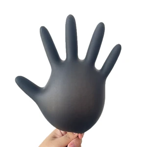 2026 Disposable Black Nitrile Gloves for Food Rubber Garden Work Industrial Safety Protection for Cleanroom