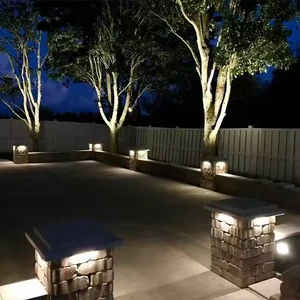 Brick Wall Light B116 AC/DC 12V Deck Light Architecture IP67 with Stainless Steel + Aluminum for Outdoor Floor Light 1.5W