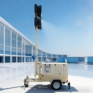 Professional Factory Efficient Portable Lighthouse Diesel High Pole Lighting Tower Suitable for Building Mining Sites