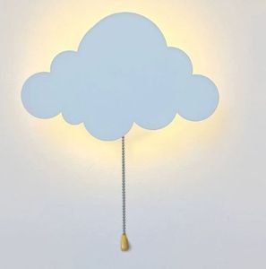 Cute Floating Cloud Wall Lamp for Baby Nursery & Kids Bedroom | Battery-Operated Hanging Night Light