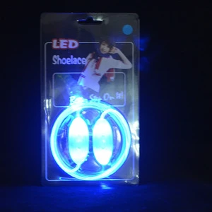 The 3rd Generation Skating Night Running LED Fiber Optic Luminous Shoelace for Ice Skating Outdoor Sports Night Running