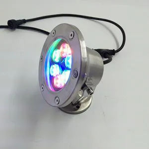 18W Rgb Led Pool Light, RGB 3in1 Inwater LED Lighting 24V DC LED Pool Light